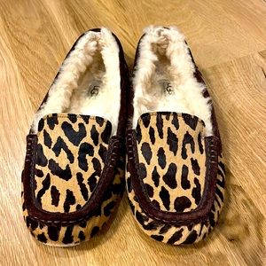 UGG Leopard Print Slippers